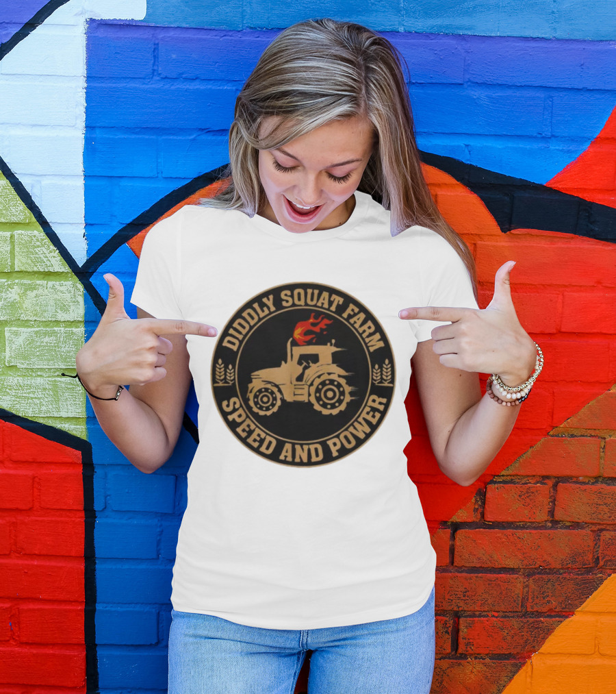 Diddly Squat Farm Tractor Speed And Power T-Shirt