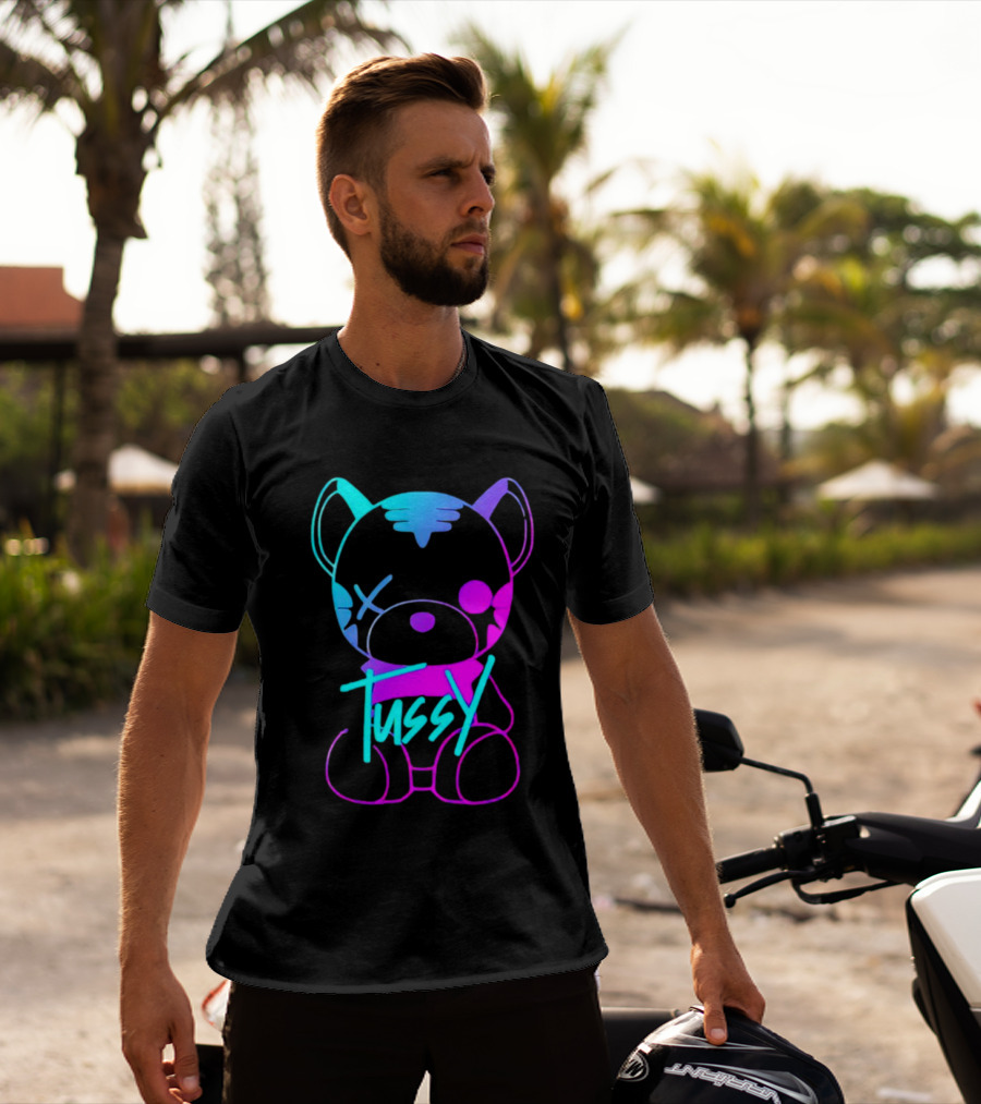 Tussy Neon Timber Tiger Games T-Shirt