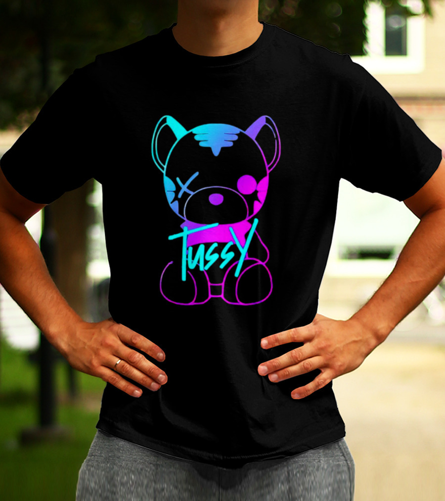 Tussy Neon Timber Tiger Games T-Shirt