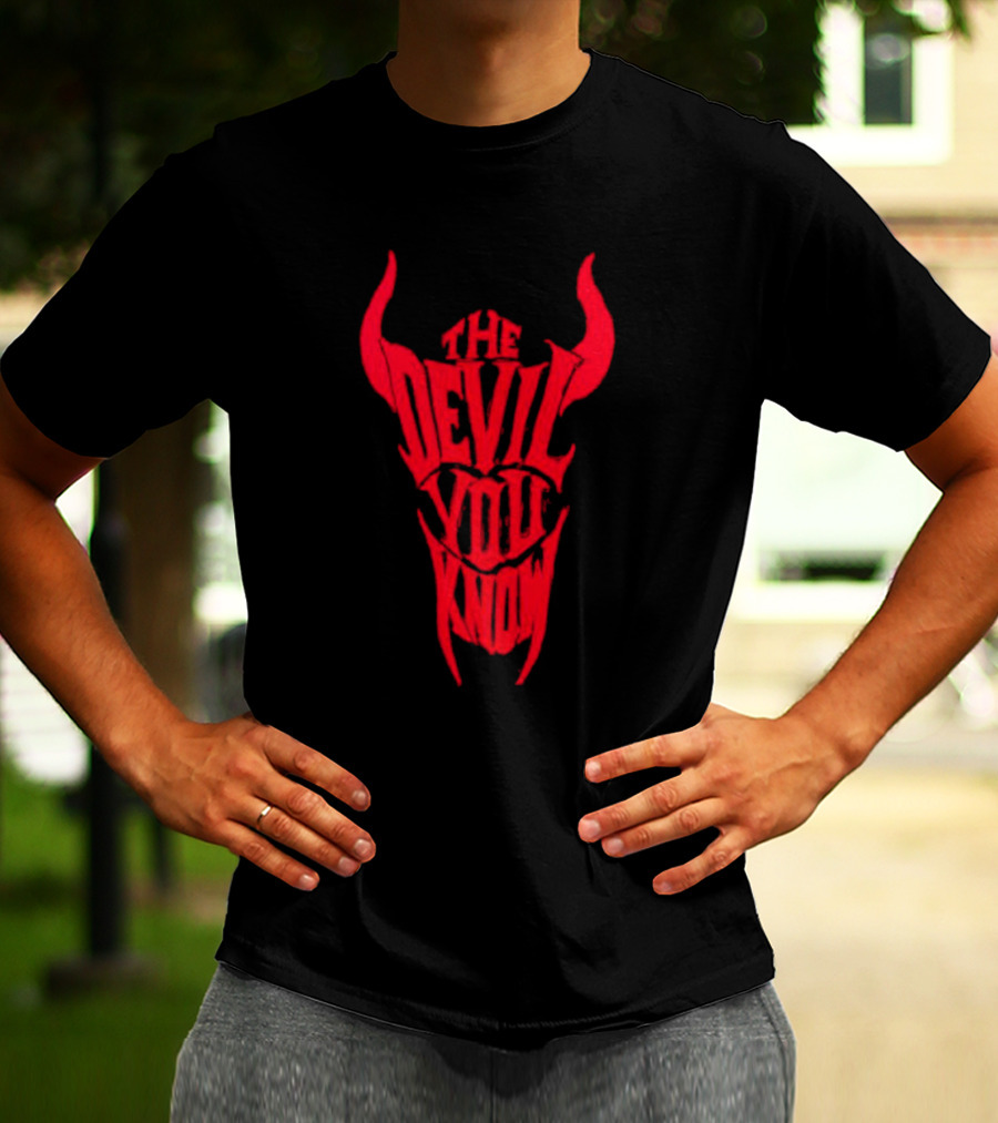 Edge WWE The Devil You Know T-Shirt