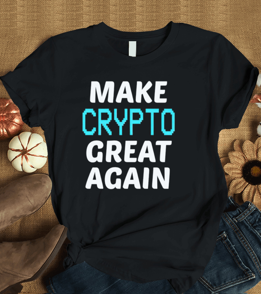 MAKE CRYPTO GREAT AGAIN Retro Pixel T-Shirt