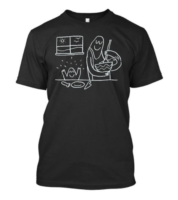 Twistcmyk Cooking Family Joyful Baking With Smiling Characters T-Shirt