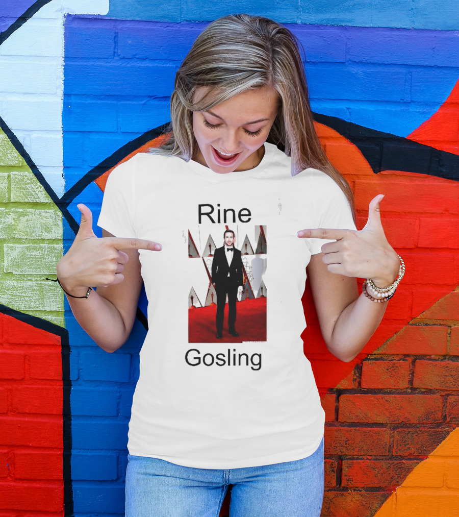 Rine Gosling Red Carpet Event T-Shirt