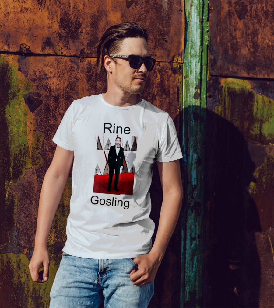 Rine Gosling Red Carpet Event T-Shirt