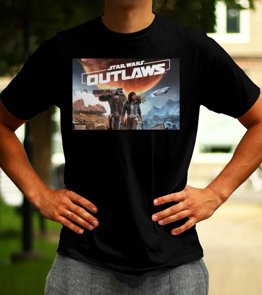 Star Wars Outlaws Adventure In A Galaxy Far Far Away T-Shirt