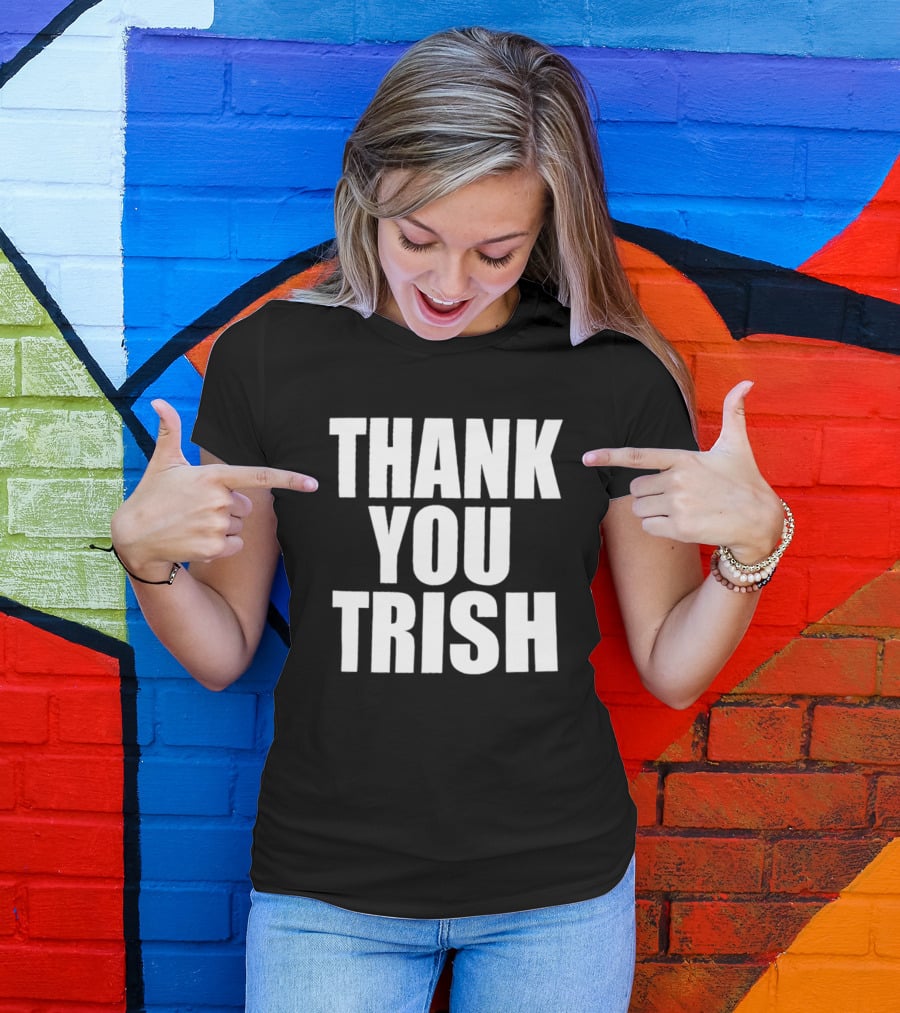 Thank You Trish Stratus WWE Legend Acknowledgment T-Shirt