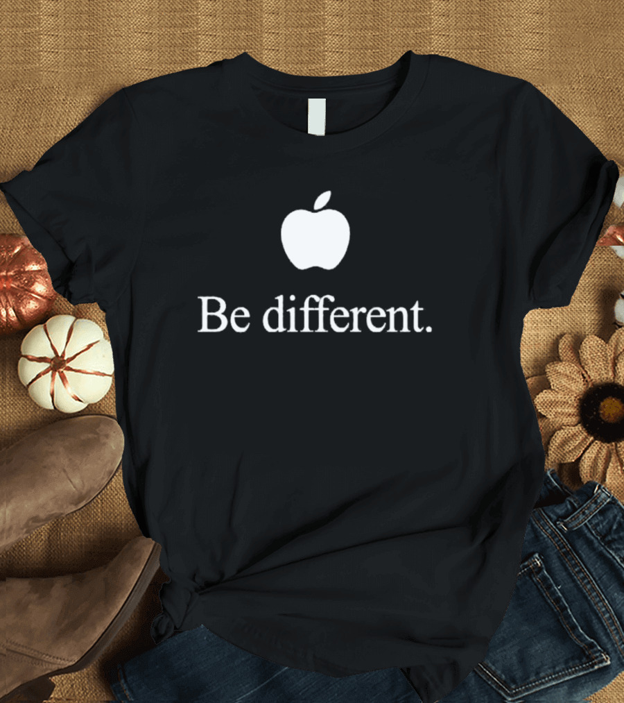 Be Different Apple T-Shirt