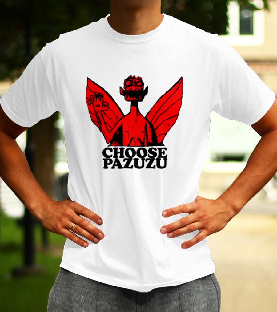 Choose Pazuzu Gorillaz Demon Wings T-Shirt
