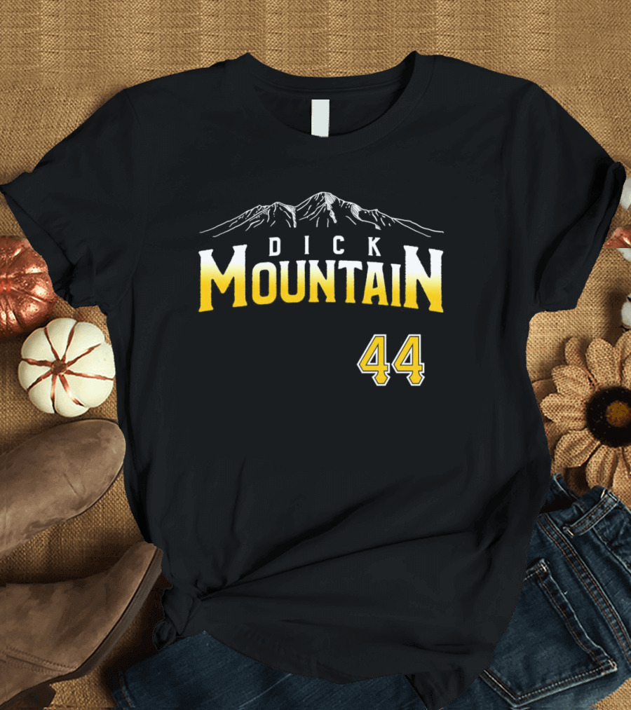 Dick Mountain 44 Vintage Sports Style With Mountain T-Shirt