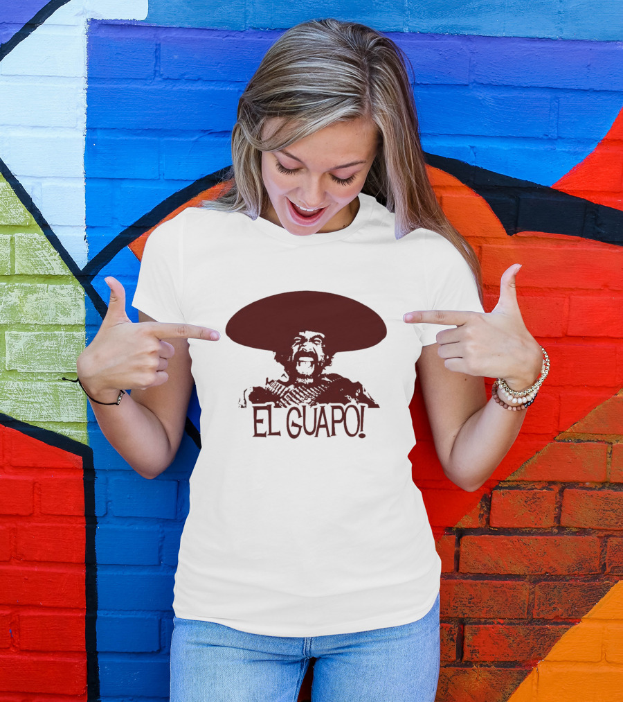 El Guapo Three Amigos Iconic Character Sombrero Image T-Shirt