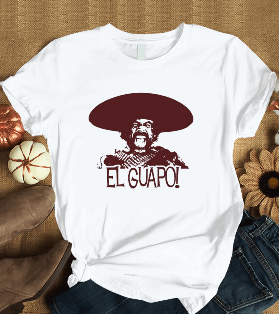 El Guapo Three Amigos Iconic Character Sombrero Image T-Shirt