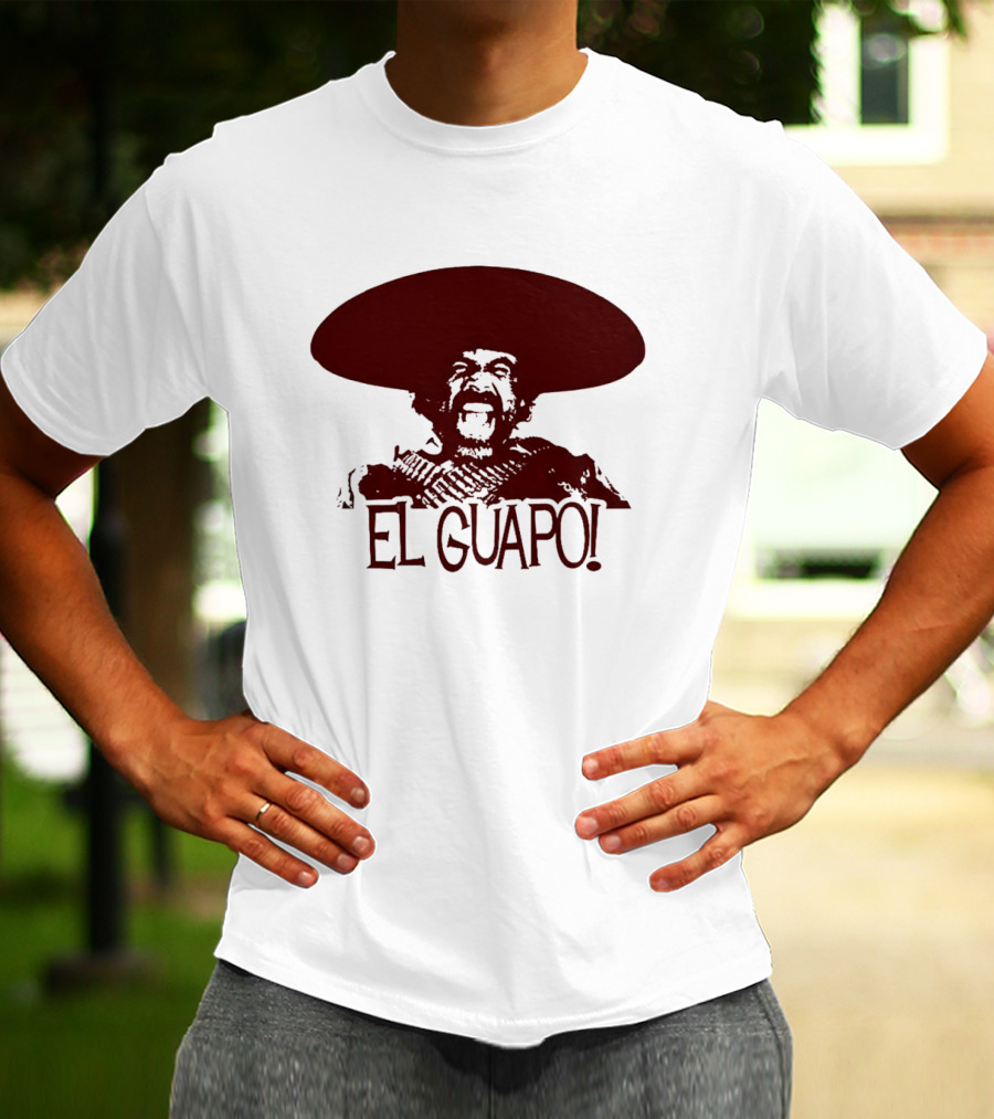 El Guapo Three Amigos Iconic Character Sombrero Image T-Shirt