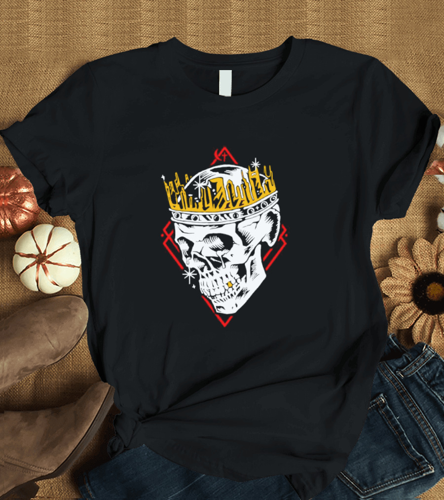 Jelly Roll Skull King Crown Red Diamond T-Shirt