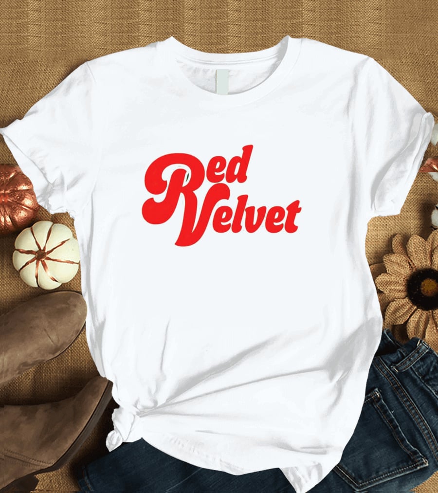 Kevin Huerter Red Velvet Bold Retro Script T-Shirt