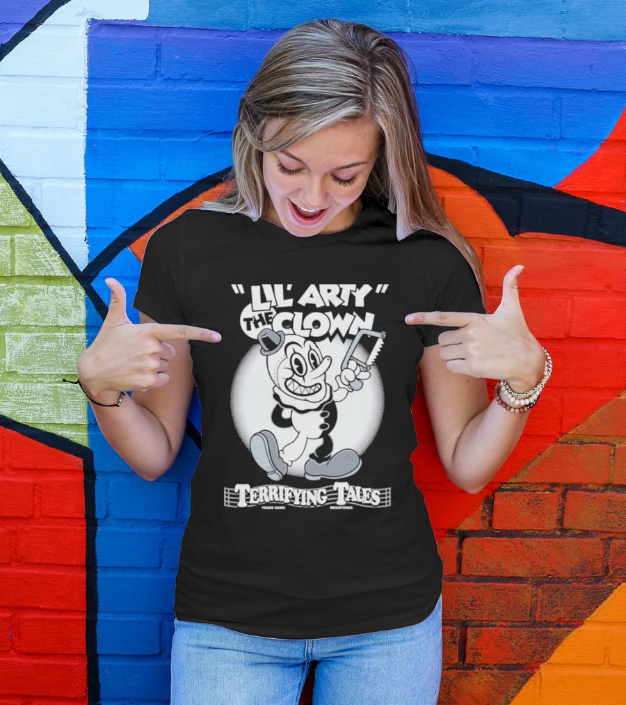 Lil’ Arty The Clown Terrifying Tales T-Shirt