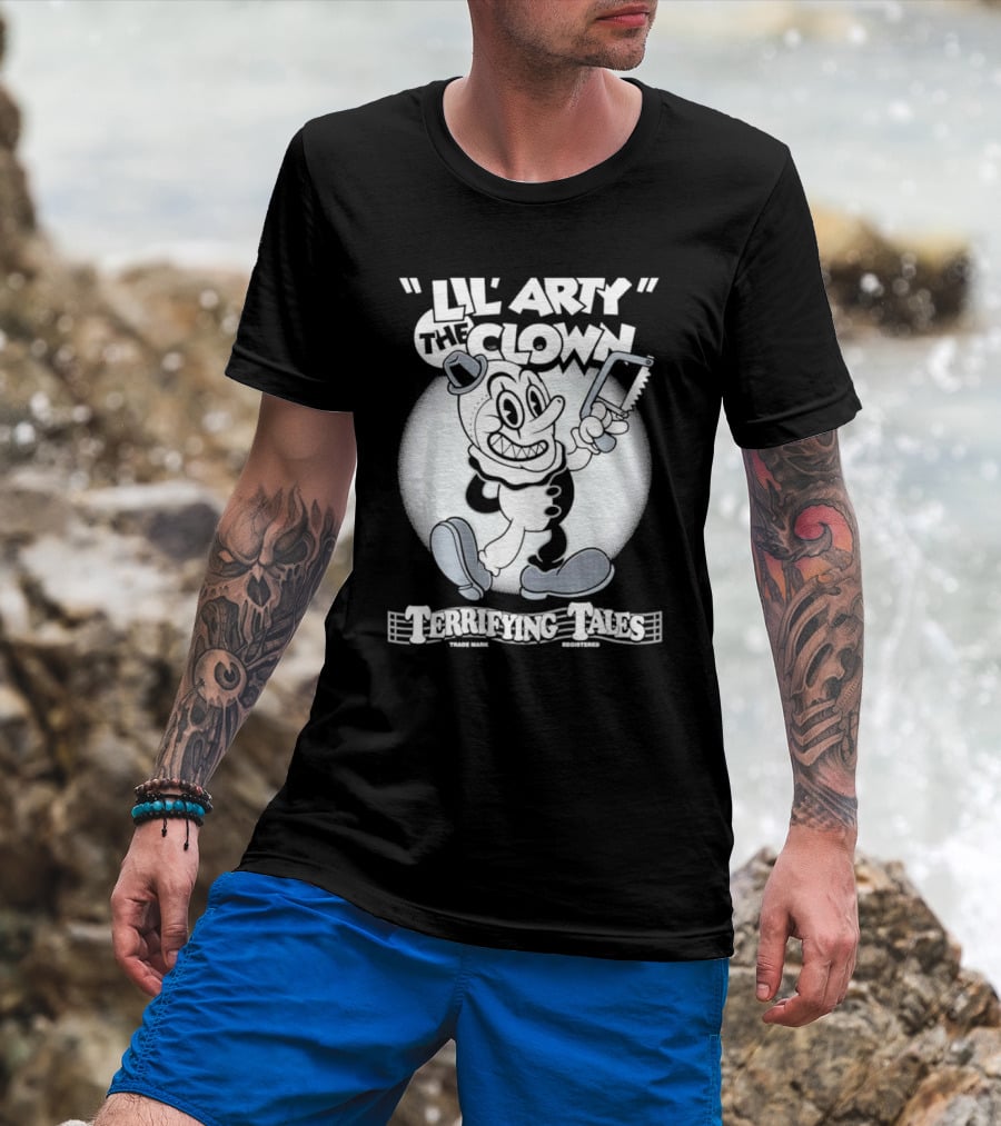 Lil’ Arty The Clown Terrifying Tales T-Shirt