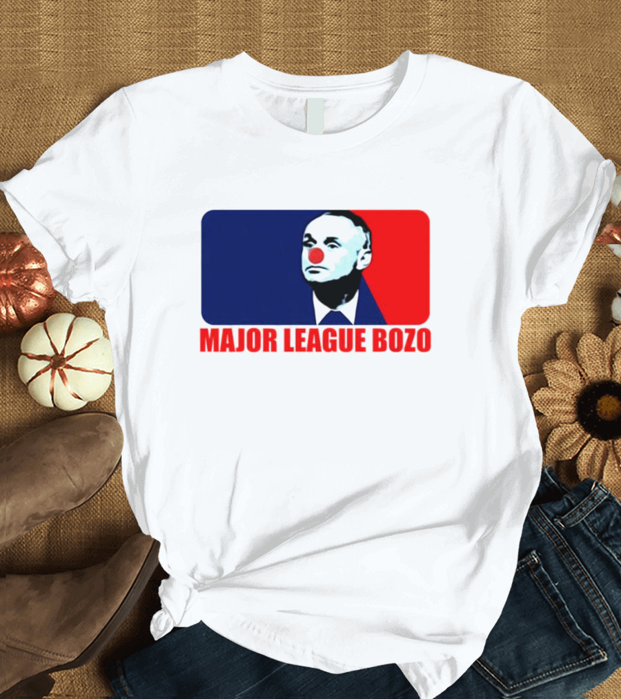 Major League Bozo Red Nose Clown T-Shirt