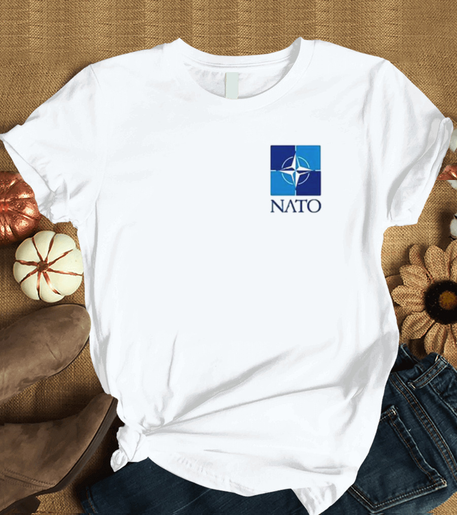 NATO Flag Emblem Logo T-Shirt