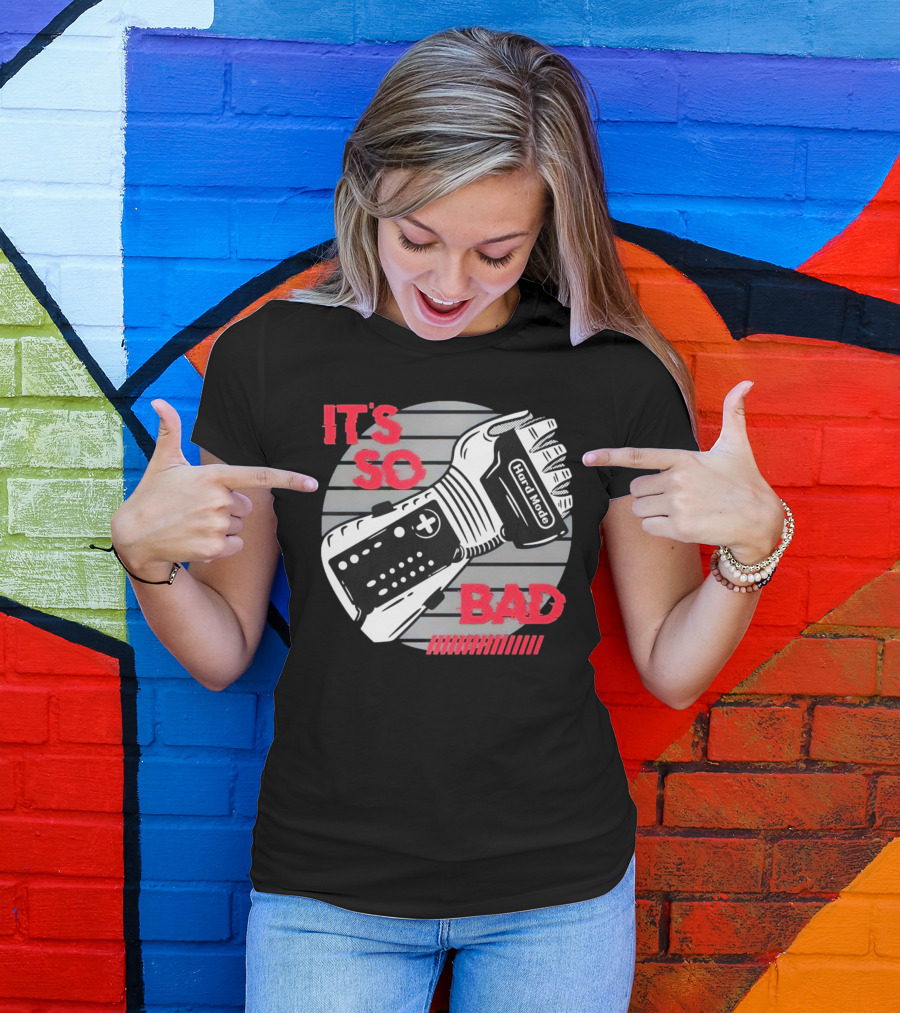 Nintendo Power Glove It's So Bad Hard Mode T-Shirt