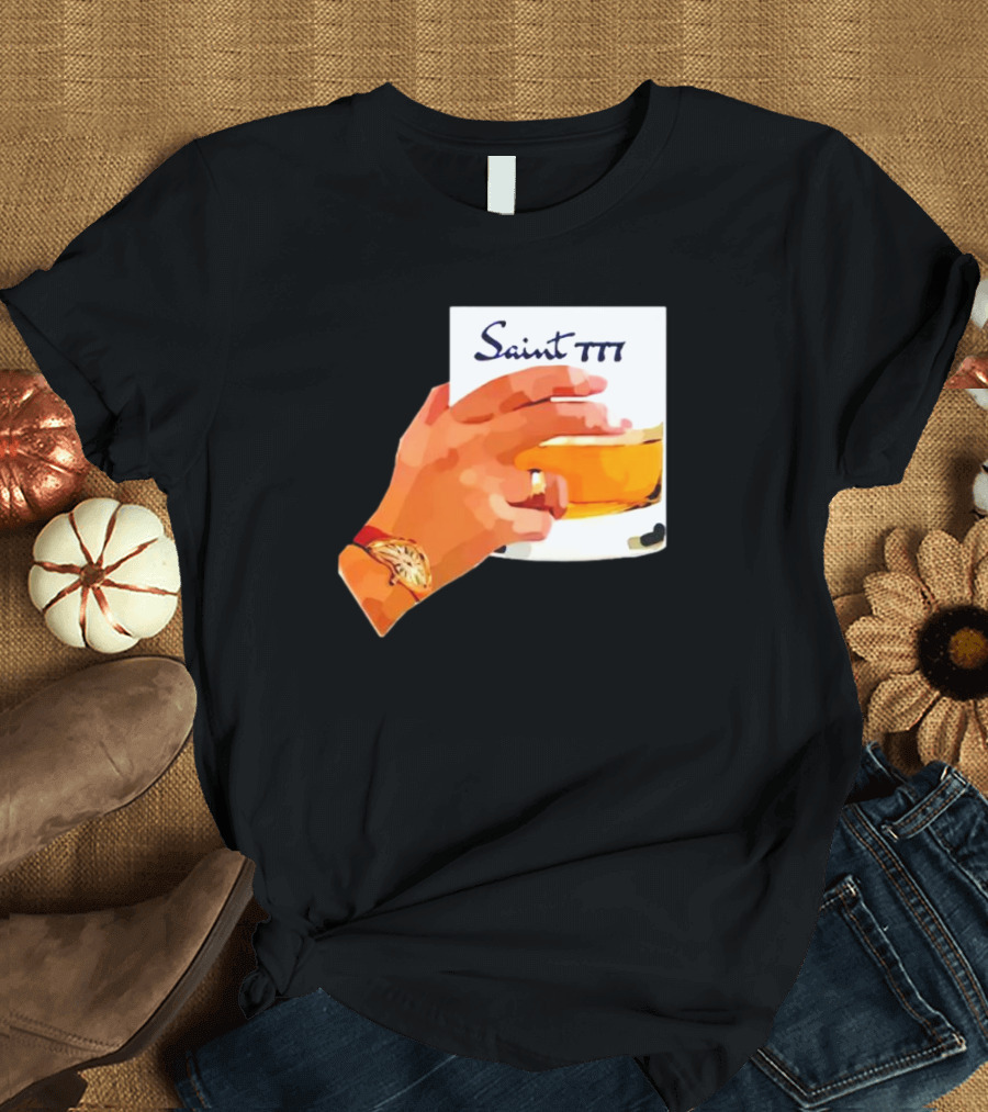 Saint 777 Whiskey Hand Watch T-Shirt