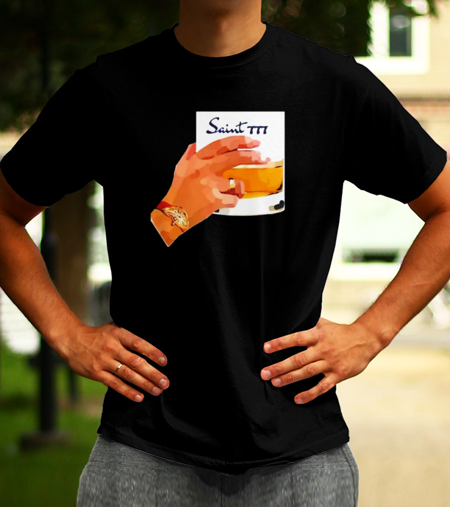 Saint 777 Whiskey Hand Watch T-Shirt