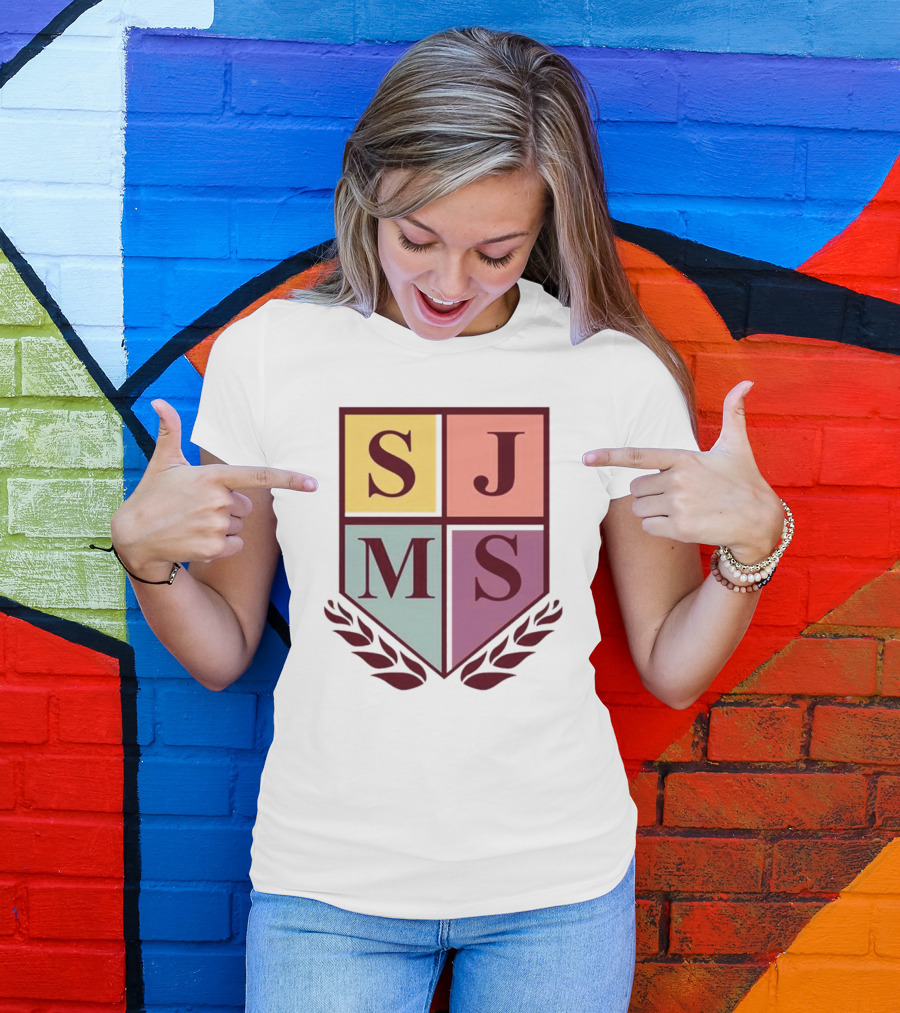 SJMS Shield Emblem Amphibious Crest Metal T-Shirt