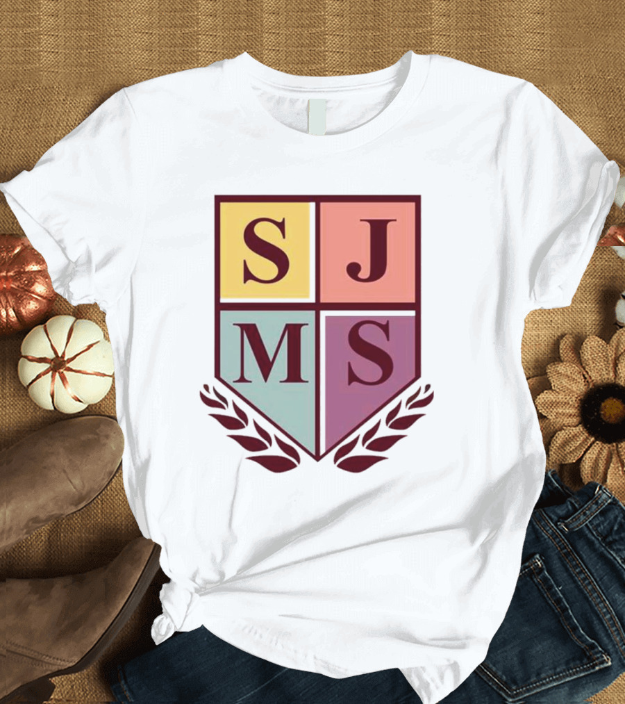 SJMS Shield Emblem Amphibious Crest Metal T-Shirt