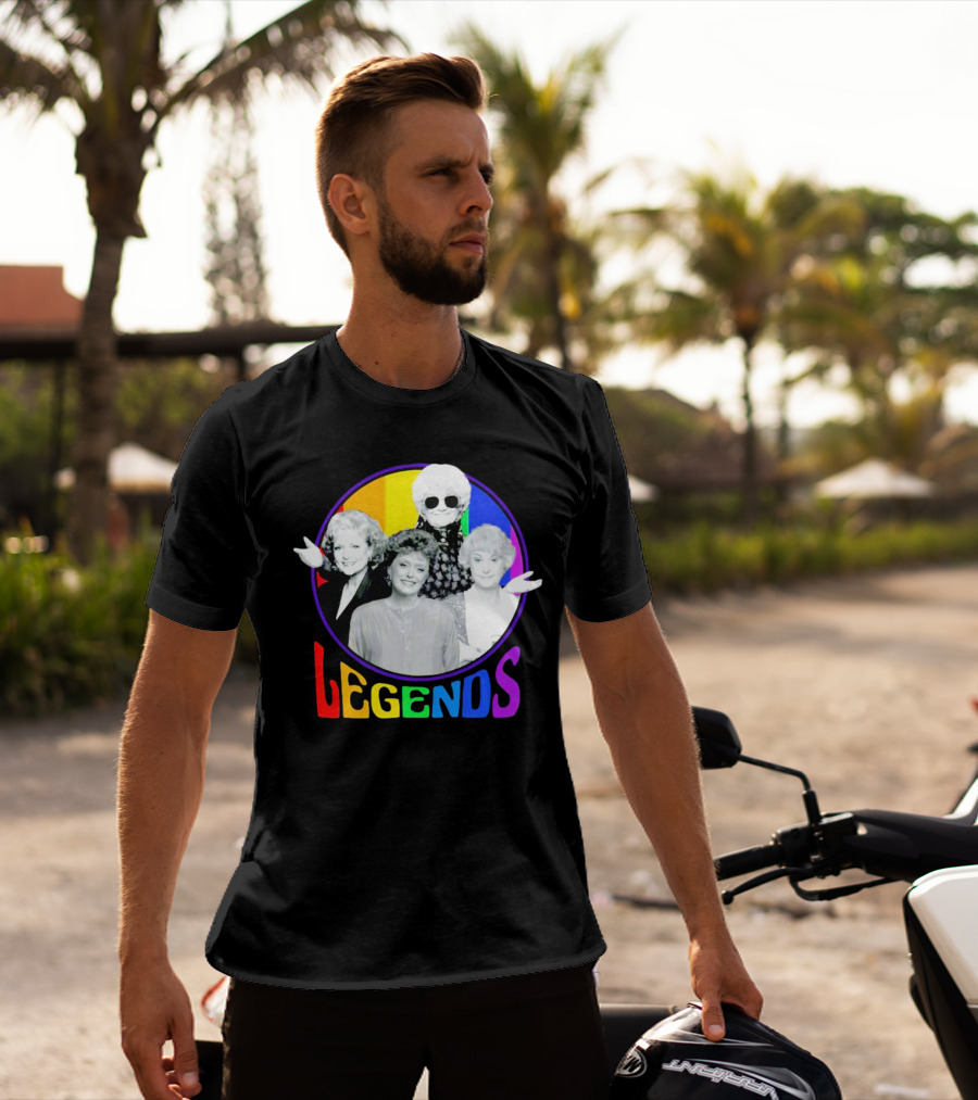 Golden Girls Legends Rainbow Pride T-Shirt