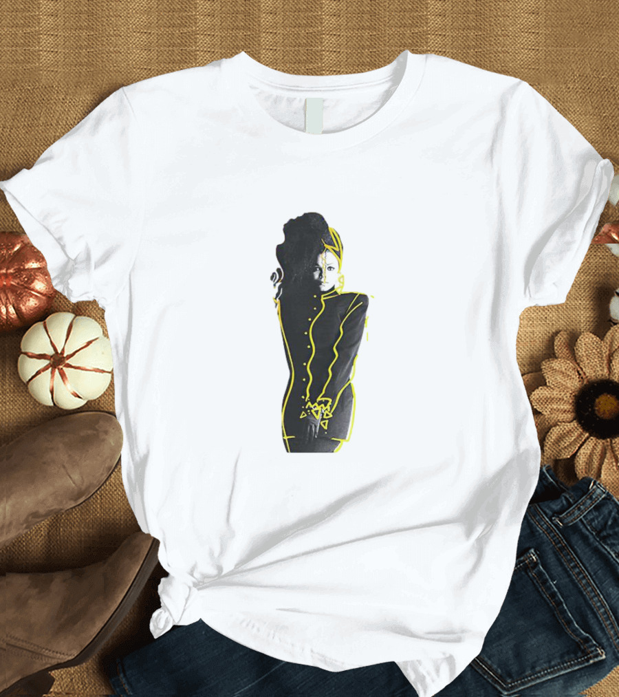 Janet Jackson Control Vinyl Album Art Iconic T-Shirt