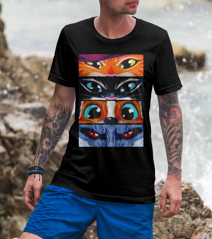 Puss In Boots Eye Expressions Collection T-Shirt