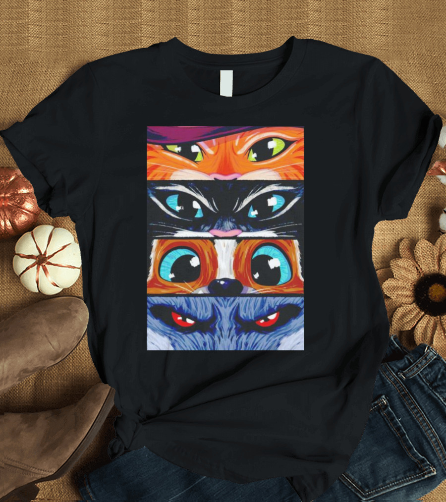 Puss In Boots Eye Expressions Collection T-Shirt