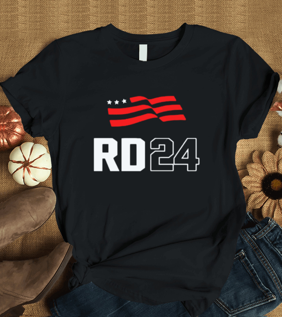 Desantis RD24 American Flag Stars Stripes T-Shirt