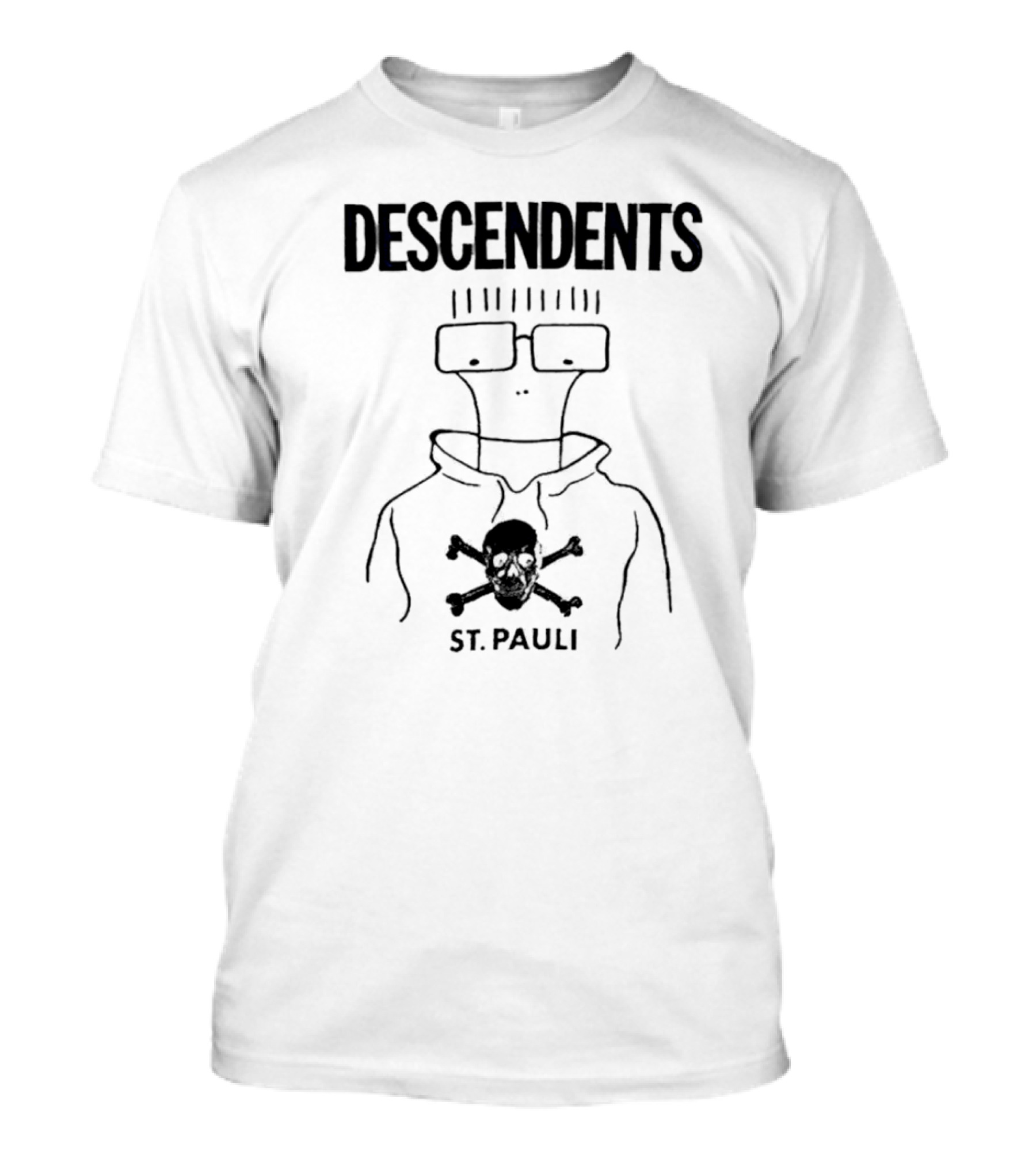 Descendents St Pauli Skull Graphic T-Shirt
