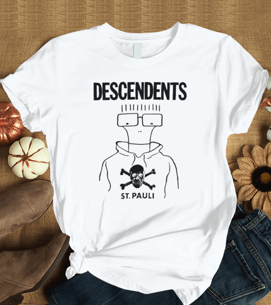 Descendents St Pauli Skull Graphic T-Shirt
