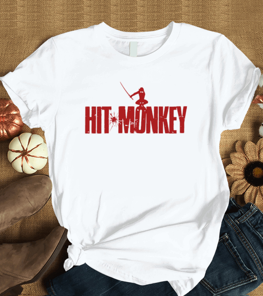 Hit Monkey Samurai With Sword T-Shirt