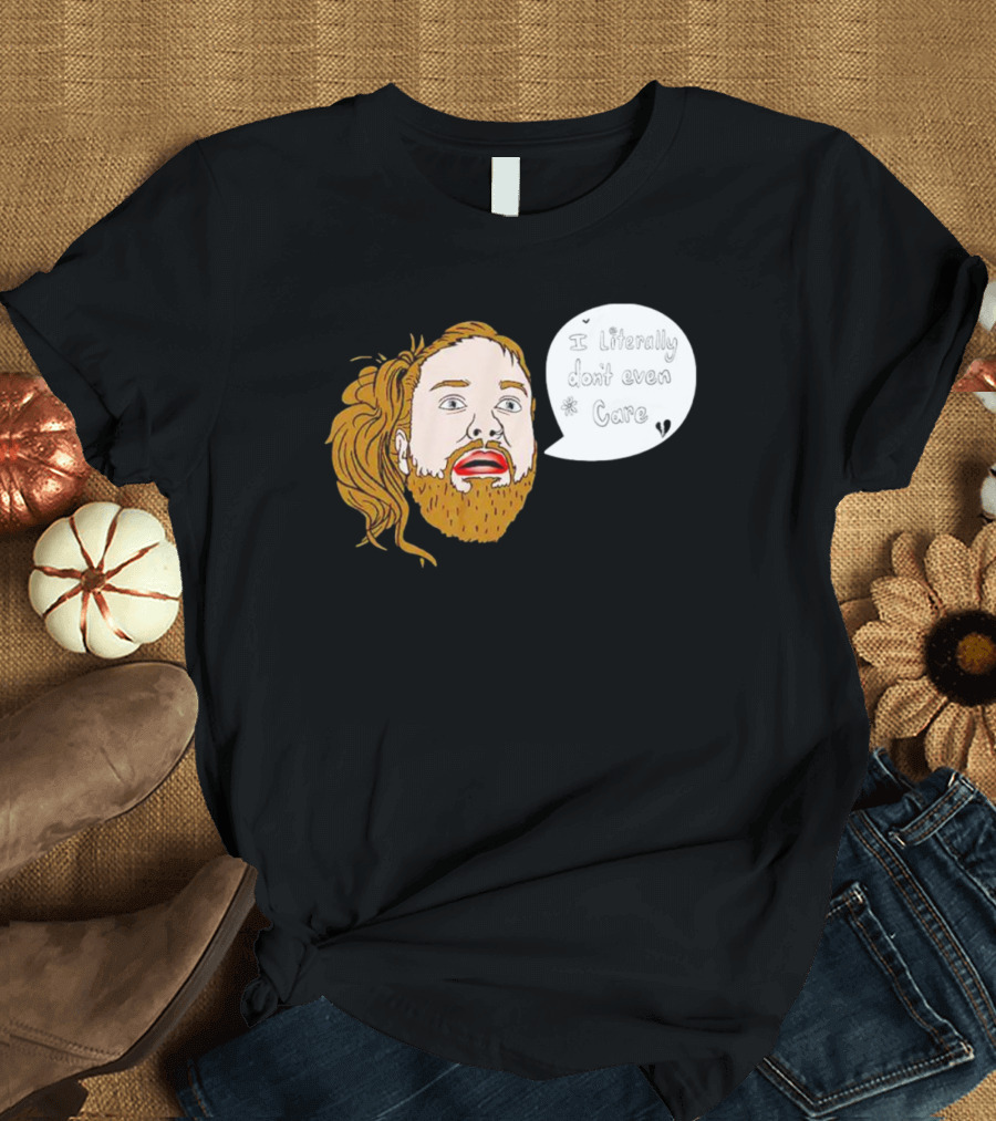 I Literally Don’t Even Care Comic T-Shirt