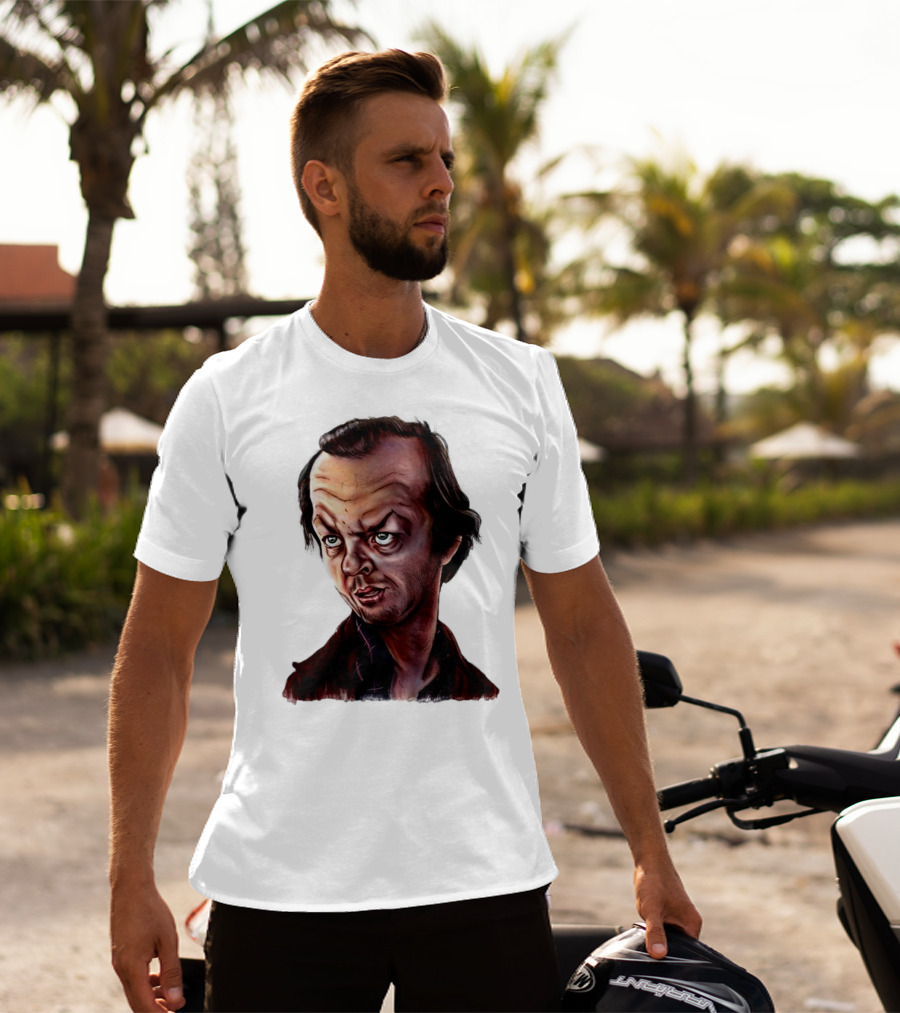 Jack The Caretaker Jack Torrance The Shining Caricature T-Shirt