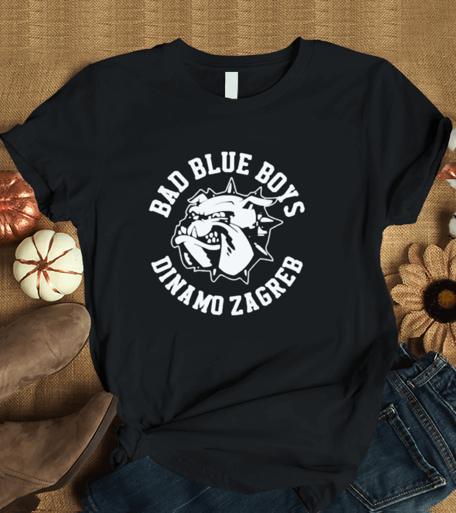 Bad Blue Boys Dinamo Zagreb Bulldog T-Shirt