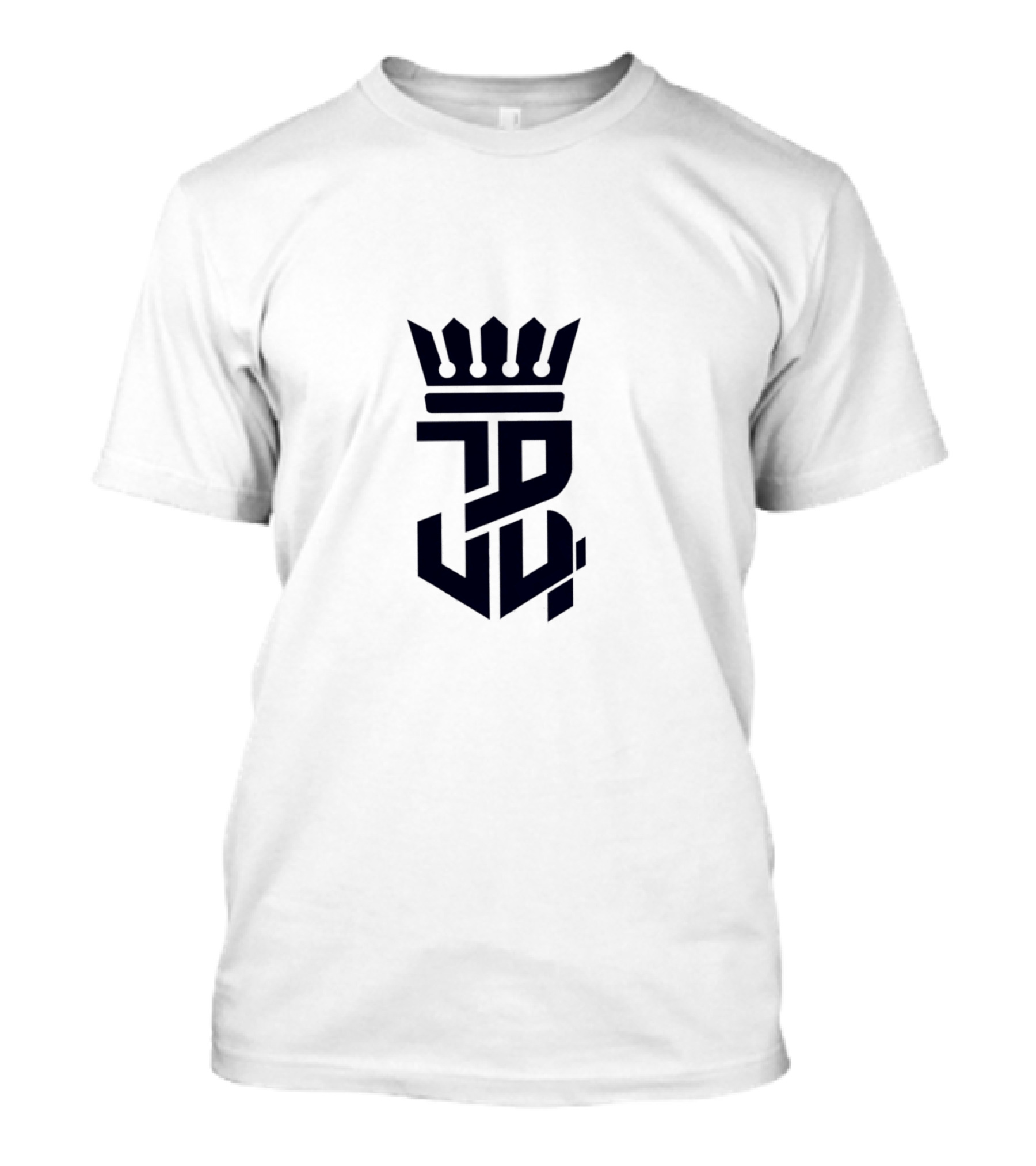 JSU Blue Crown Logo JB4 Monogram T-Shirt