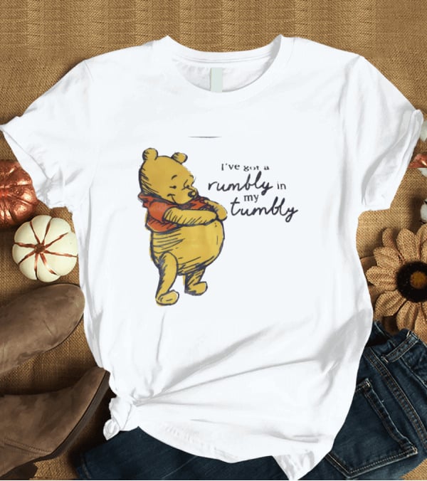Pooh I’ve Got A Rumbly In My Tumbly Bear T-Shirt