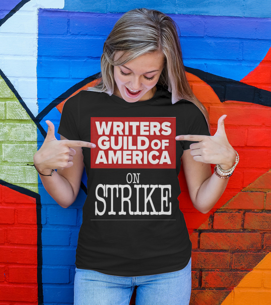 Writers Guild Of America On Strike T-Shirt