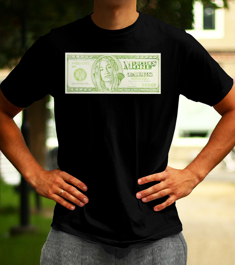 Mercedes Moné Talks Money Dollar Bill T-Shirt