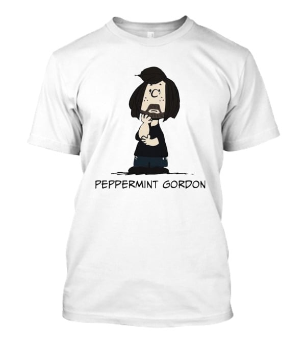 Peanuts Peppermint Gordon Charlie Brown Style Character T-Shirt