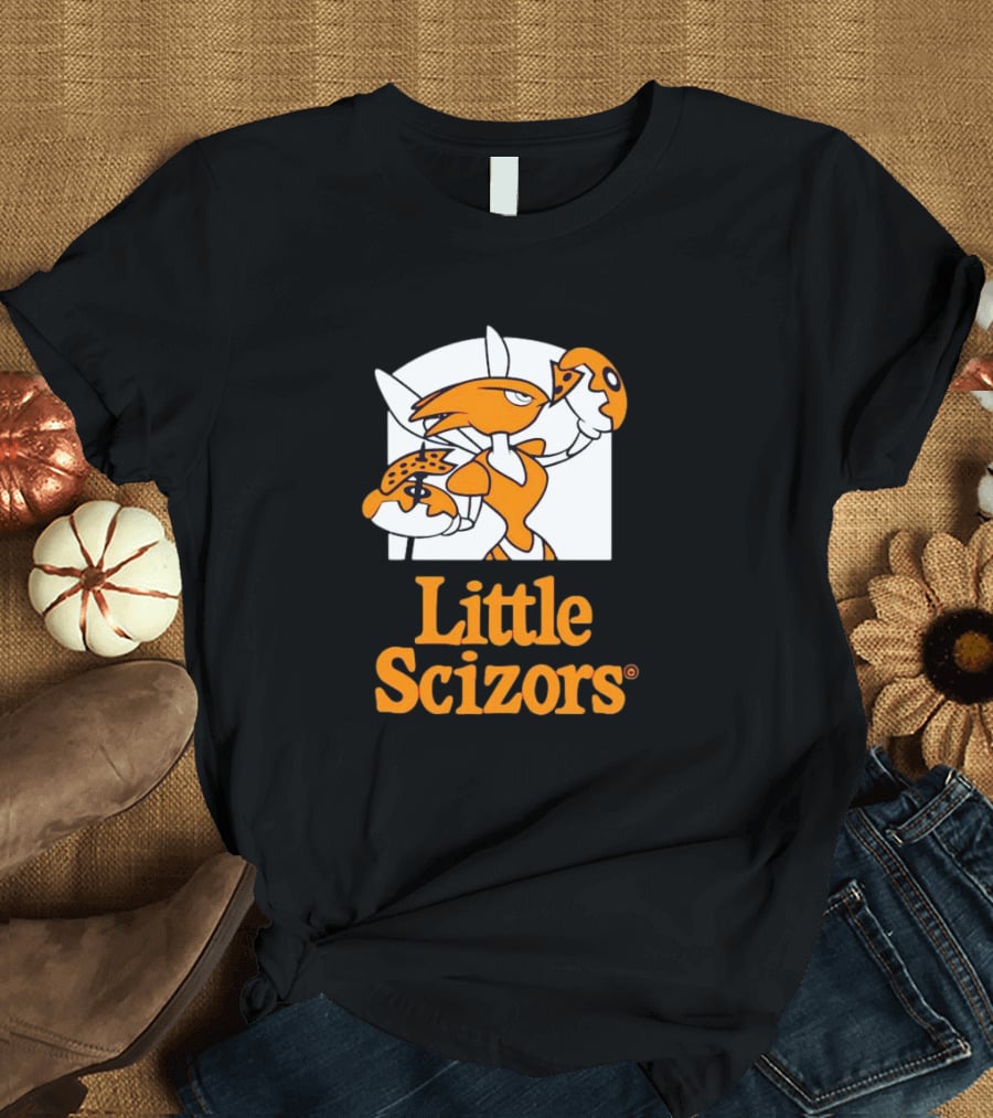 Little Scizors Pokemon Scizor Pizza T-Shirt