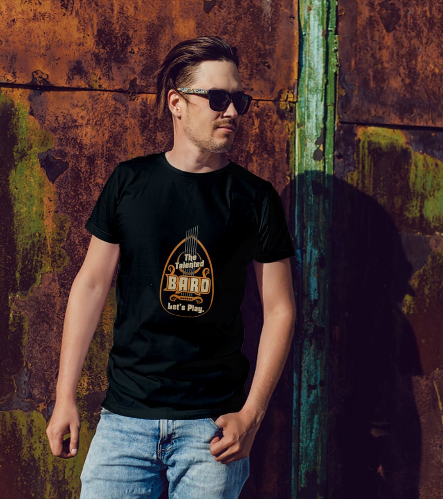 The Talented Bard Musical Adventure Let's Play T-Shirt