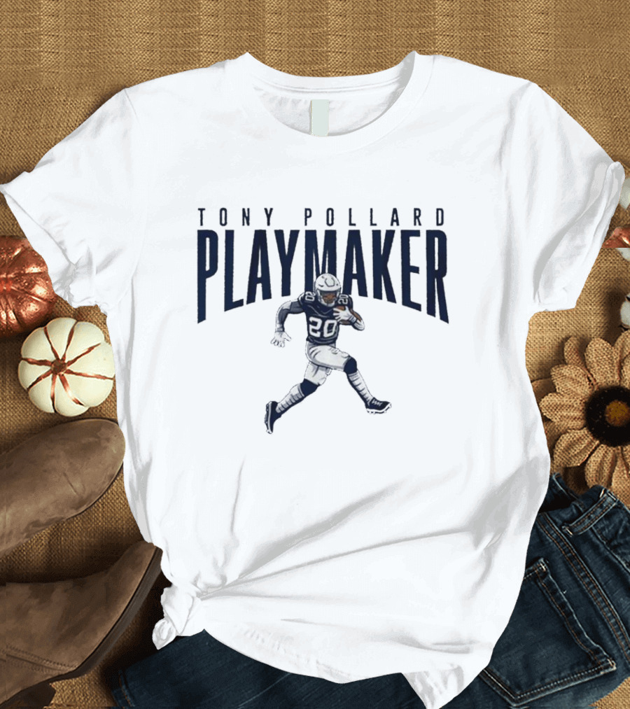Tony Pollard Playmaker NFL Running Back 20 T-Shirt