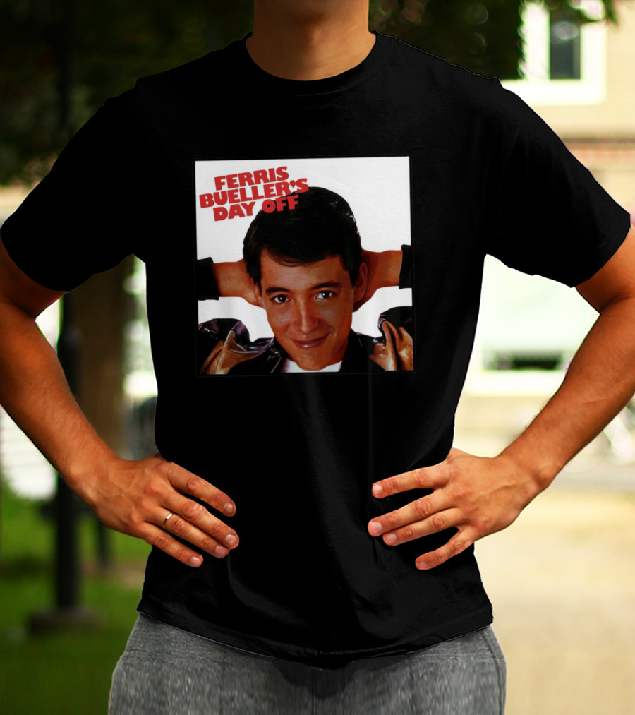 Ferris Bueller's Day Off Iconic Relaxed Pose T-Shirt