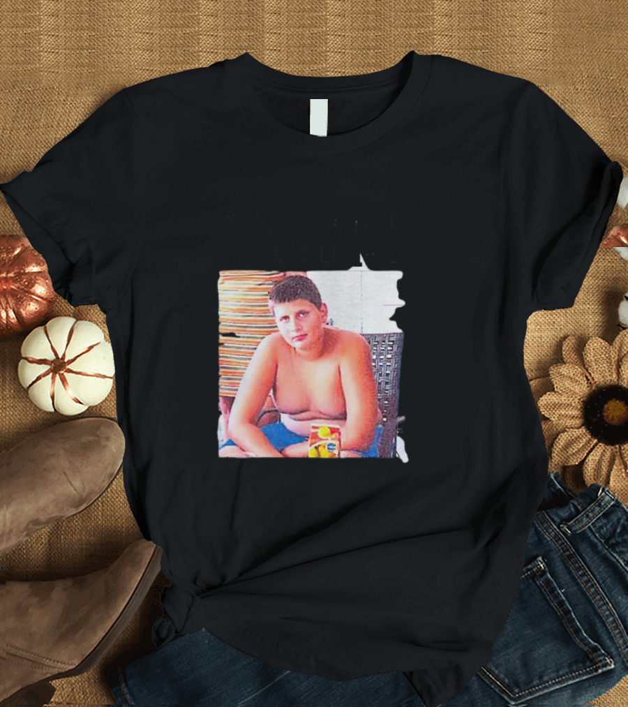 Funny Nikola Jokić Childhood Photo You Can’t Guard Me T-Shirt