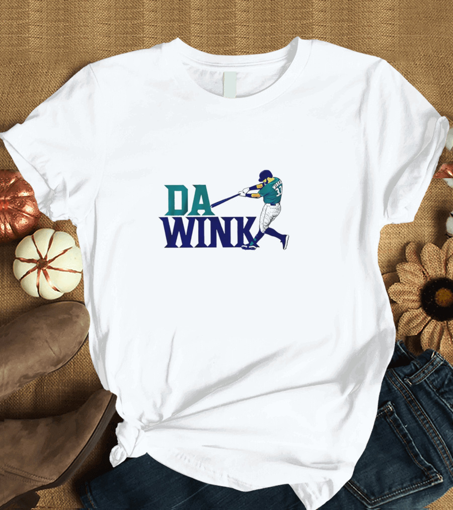Jesse Winker Da Wink 33 Milwaukee Brewers Baseball Action Pose T-Shirt