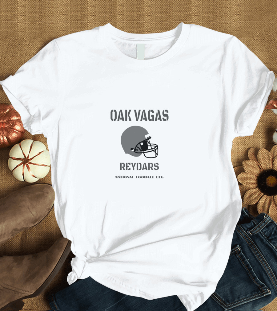 Oak Vagas Reydars National Football Leg Helmet T-Shirt